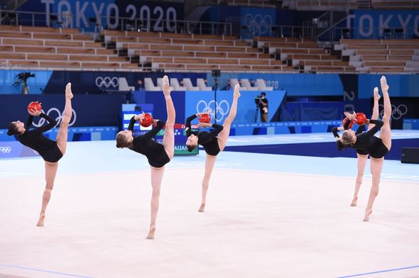 Tokio-2020: Bədii gimnastika üzrə qrup hərəkətləri komandamız finala vəsiqə qazana bilmədi - FOTO